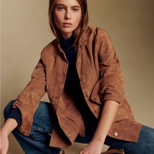 Sézane Will Jacket SUEDE